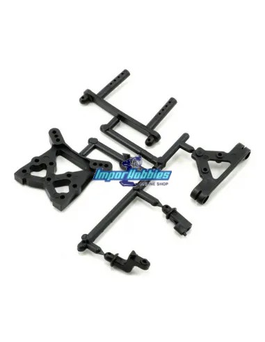Support amortisseurs & carrosserie Kyosho DBX / DRX TR103 - Kyosho DBX - Pièces detachées et options