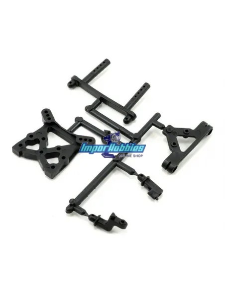 Support amortisseurs & carrosserie Kyosho DBX / DRX TR103 - Kyosho DBX - Pièces detachées et options