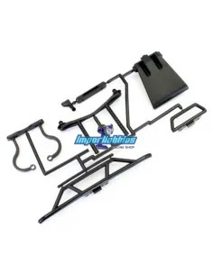 Bumper & Body Mount Set - TR142B Kyosho DRX / DRT / Nitro Tracker NTW005 - Kyosho DRX - Spare Parts & Option Parts