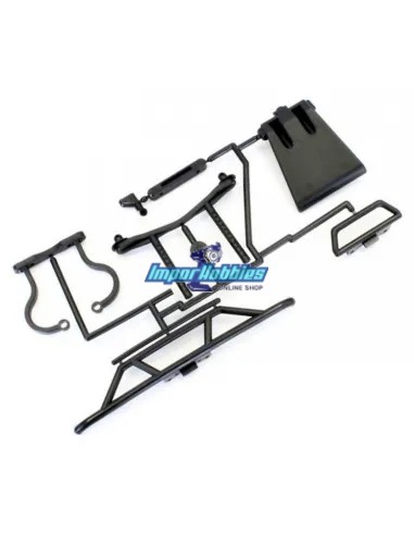Pare-chocs & support carrosserie - TR142B Kyosho DRX / DRT / Nitro Tracker NTW005 - Kyosho DRX - Pièces detachées et options