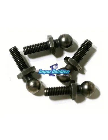Long Ball Stud 4.8mm (L) Kyosho Ultima RB6 / RB7 / RB7.5 / RT6 / SC6 & Lazer ZX-5 / ZX6 / ZX7 / Rage VE UM128 - UB049