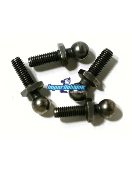 Long Ball Stud 4.8mm (L) Kyosho Ultima RB6 / RB7 / RB7.5 / RT6 / SC6 & Lazer ZX-5 / ZX6 / ZX7 / Rage VE UM128 - UB049