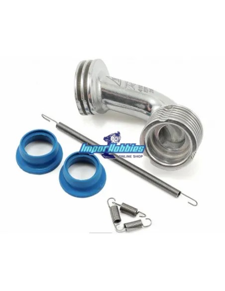 Coude long - non conique On-Road .21 Novarossi 41024 - Kit d'échappement pour moteurs .21 / .25 / .28 / .30 / .32