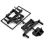 Body Mount Set Kyosho Inferno Neo ST / ST-RR IS004B - Kyosho Inferno Neo ST Truggy - Spare Parts & Option Parts