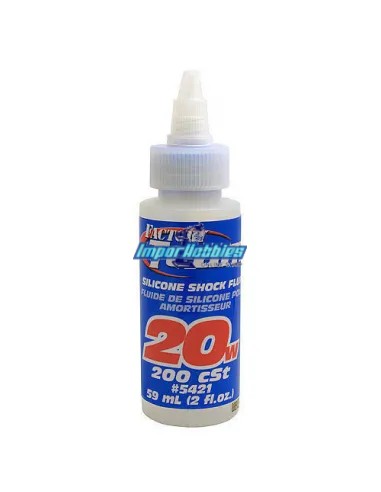 Silicone pour amortisseur 20wt / 200cps 59Ml. Team Associated AS5421 - Silicones Team Associated