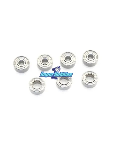 Kit roulements a billes (7 U.) Kyosho Mini-Z MR-015 / MR-02 / MR-03 / VE PRO / RWD / F1 MZW1  - Kyosho Mini-Z MR-02 / MR-015 - P