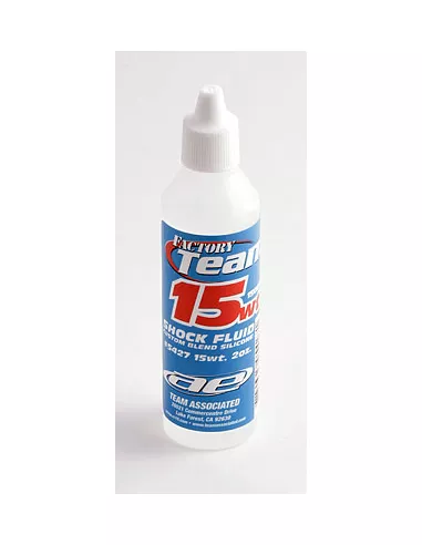 Shock Silicone Oil 15wt / 150cps 59Ml. Team Associated AS5427 - Team associated Silicone Fluids