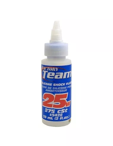 Shock Silicone Oil 25wt / 275cps 59ML. Team Associated AS5428 - Team associated Silicone Fluids