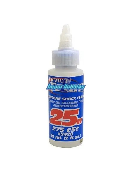 Silicone pour amortisseur 25wt / 275cps 59ML. Team Associated AS5428 - Silicones Team Associated