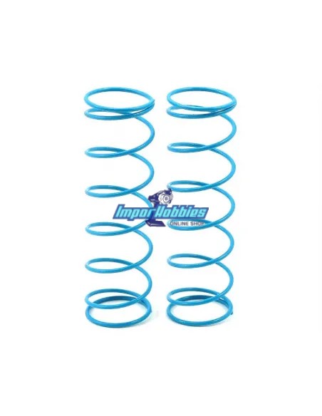 Muelles azul claro F/R 78mm 8t/1.4 (2 Uds.) Kyosho Inferno MP9 TKI3 / TKI4 IFW457-814 - Kyosho Inferno MP9 TKI2 / TKI3 - Repuest