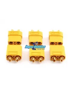 Gold Connector - XT90 Male - Female (3 Pairs) Team Orion ORI40041 - Clearances - Outlet