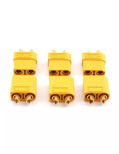 Gold Connector - XT90 Male - Female (3 Pairs) Team Orion ORI40041 - Clearances - Outlet