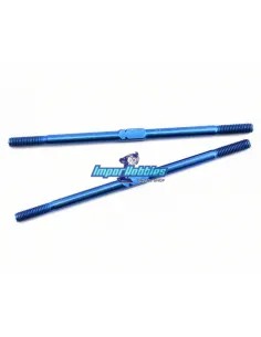 Biellettes titane 2.56in 67mm (2 U.) Team Associated T4 / T5 / SC10 AS1408 - Team Associated SC10 - Pièces detachées et options