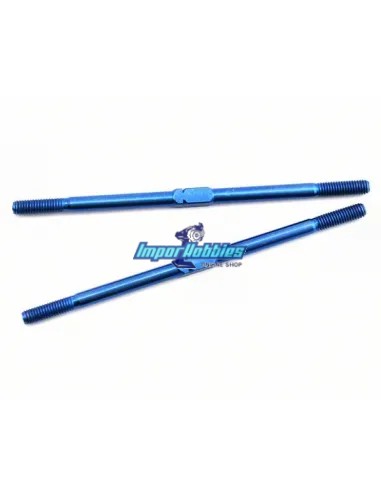 Biellettes titane 2.56in 67mm (2 U.) Team Associated T4 / T5 / SC10 AS1408 - Team Associated SC10 - Pièces detachées et options