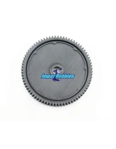 Corona 76T 48P Kyosho RB6 / RB6.6 / RB7 / RT6 / SC6 / ZX-5 / ZX6 / ZX7 LA206-76 - Kyosho Ultima RB6 Kit - Repuesto y opciones