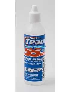 Silicone pour amortisseur 55wt / 725cps Team Associated AS5431 - Silicones Team Associated
