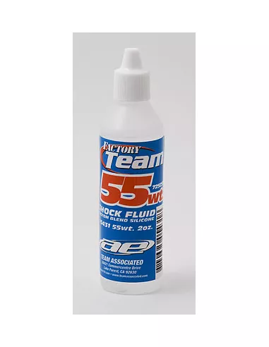 Shock Silicone Oil 55wt / 725cps Team Associated AS5431 - Team associated Silicone Fluids
