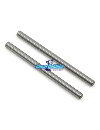 Pasadores internos traseros 44mm (2 U.) Kyosho RB6 / RB6.6 / RT6 / SC6 / ZX-5 / ZX6 / ZX7 LA230 - Kyosho Lazer ZX-5 - Repuesto y