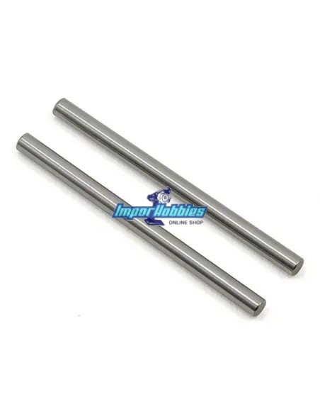 Pasadores internos traseros 44mm (2 U.) Kyosho RB6 / RB6.6 / RT6 / SC6 / ZX-5 / ZX6 / ZX7 LA230 - Kyosho Lazer ZX-5 - Repuesto y