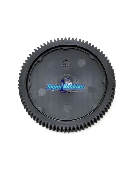 Corona 80T 48P Kyosho Ultima RB6 / RB6.6 / RB7 / RT6 / SC6 & Lazer ZX-5 / ZX6 UM564-80 - Kyosho Lazer ZX-5 - Repuesto y opciones