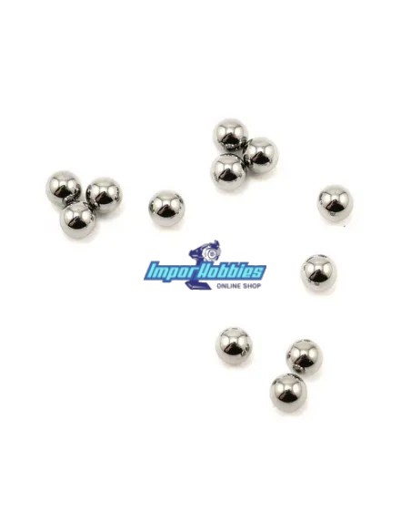 Bolas diferencial tungsteno 3/32 - UMW123 (12 Uds.) Kyosho Ultima RB6 / RB7 / ZX6 / TF6 97030 - Kyosho Lazer ZX-5 - Repuesto y o