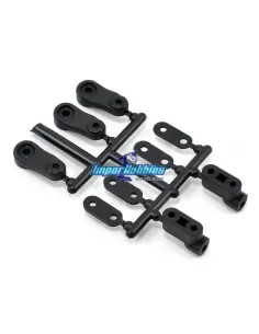 Support Servo Kyosho Ultima RB6 / RB6.6 / RB7 / RB7.5 / RT6 / SC6 & Lazer ZX6 / ZX6.6 / ZX7 UM717 - UB043- Pièces detac