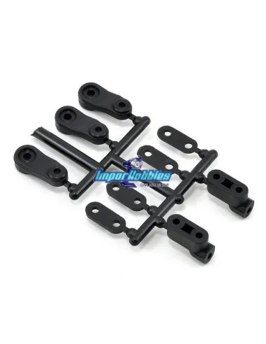Support Servo Kyosho Ultima RB6 / RB6.6 / RB7 / RT6 / SC6 & Lazer ZX6 / ZX6.6 / ZX7 UM717 - Kyosho Ultima RB6 Kit - Pièces detac