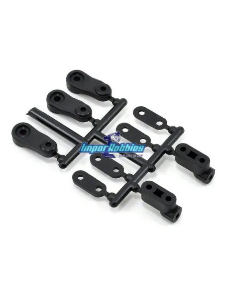 Support Servo Kyosho Ultima RB6 / RB6.6 / RB7 / RT6 / SC6 & Lazer ZX6 / ZX6.6 / ZX7 UM717 - Kyosho Ultima RB6 Kit - Pièces detac