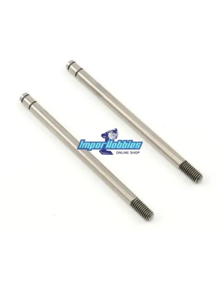 Vástago trasero 50mm (2 U.) Kyosho RB5 / RB6 / RB6.6 / ZX-5 / ZX6 W5193-01 - Kyosho Ultima RB6 Kit - Repuesto y opciones