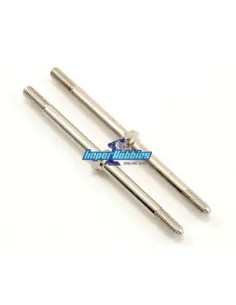 Bielettes réglables 3x52mm (2 U.) Kyosho RT5 / RT6 / SC6 97008-52 - Kyosho Ultima SC6 - Pièces detachées et options