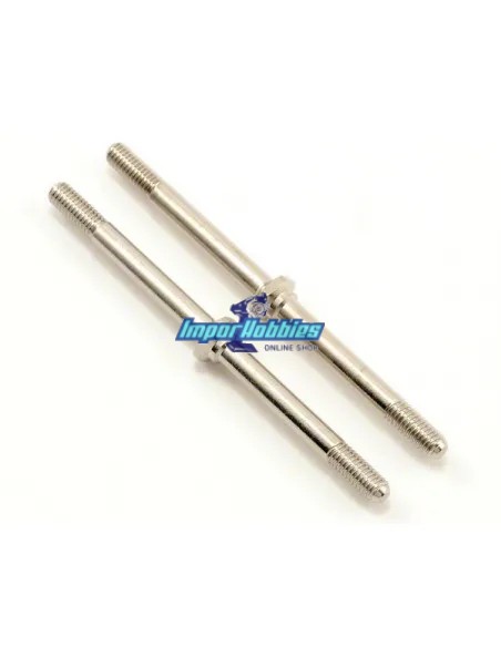 Tirante ajustable 3x52mm (2 Uds.) Kyosho RT5 / RT6 / SC6 97008-52 - Kyosho Ultima SC6 - Repuesto y opciones