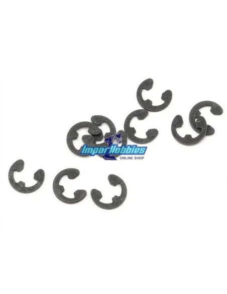E-Clips 2.5mm (10 U.) Kyosho 1-E025 - Kyosho Inferno VE - Pièces detachées et options