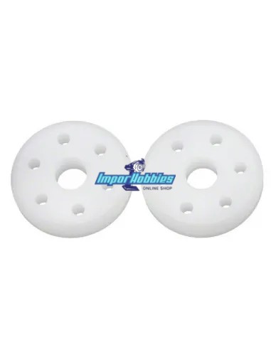 Pistons amortisseur Big-Bore 6 trous (2 U.) Kyosho RB6 / RB7 / SC6 / RT6 / ZX-5 / ZX6 W5303-07 - Kyosho Ultima RB6 Kit - Pièces 