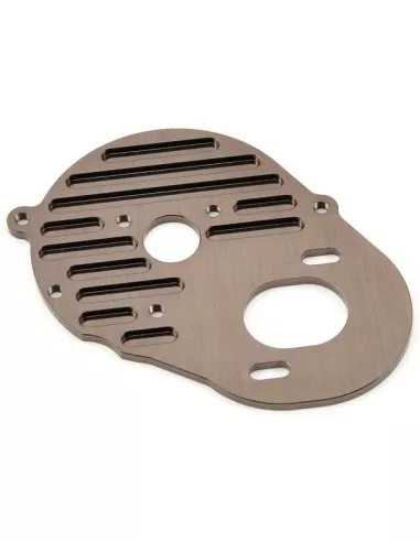 Motor Plate - Gun Metal Kyosho Ultima RB5 / RB6 / RB6.6 / RT6 / SC6 UMW509GM - Kyosho Ultima RB6 Kit - Spare Parts & Option Part