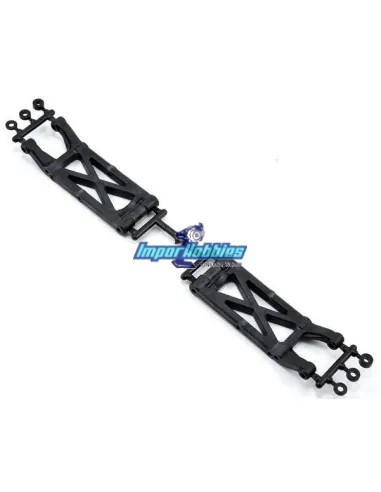 Trapecio inferior trasero Carbon (2 Uds.) Kyosho Ultima RB6 & Lazer ZX6 UMW711 - Kyosho Ultima RB6 Kit - Repuesto y opciones