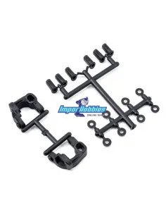 Carbon Composite Front Hub Carrier Set Kyosho Ultima RB6 / RB6.6 / RB7 / RT6 / SC6 UMW713 - Kyosho Ultima RB6 Kit - Spare Parts 