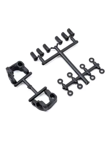 Carbon Composite Front Hub Carrier Set Kyosho Ultima RB6 / RB6.6 / RB7 / RT6 / SC6 UMW713 - Kyosho Ultima RB6 Kit - Spare Parts 