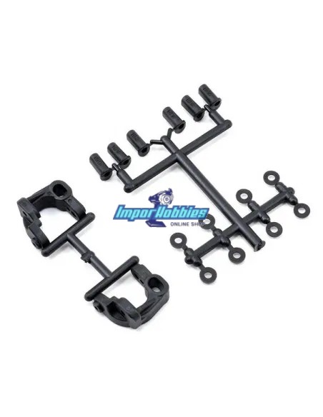 Etriers avant Carbon Kyosho Ultima RB6 / RB6.6 / RB7 / RT6 / SC6 UMW713 - Kyosho Ultima RB6 Kit - Pièces detachées et options