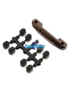 Alluminum Rear Suspension Holder RR (Rear Motor) Kyosho RB6 / RT6 / SC6 UMW706 - Kyosho Ultima RB6 Kit - Spare Parts & Option Pa