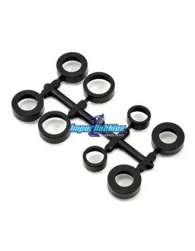 Bagues de fusees Kyosho Ultima RB6 / RB6.6 / RB7 / RT6 / SC6 & Lazer ZX-5 / ZX6 / ZX7 UMW704-02 - Kyosho Ultima RB6 Kit - Pièces