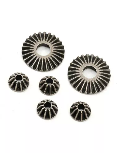 Differential Bevel Gear Set Kyosho Lazer ZX6 / ZX7 / V-One R4 LAW50-02 - Kyosho Lazer ZX6 Kit - Spare Parts & Option Parts