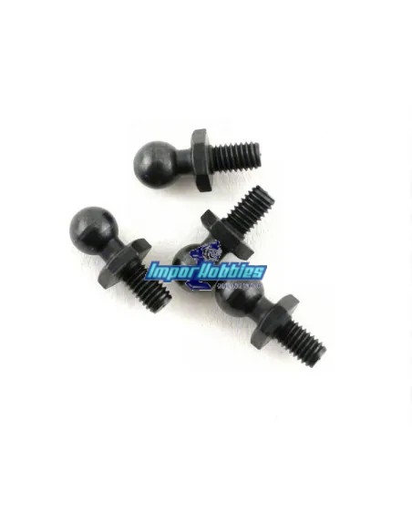 Rotules courtes 4.8mm (S) Kyosho Ultima RB6 / RB7 / RT6 / SC6 & Lazer ZX-5 / ZX6 / ZX7 UM129 - Kyosho Lazer ZX-5 - Pièces detach