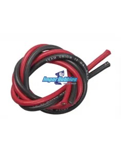 Silicone Wire Low Resistance 12AWG (2x50Cm Red-Black)  Team Orion ORI40302 - RC Cables and Accessories