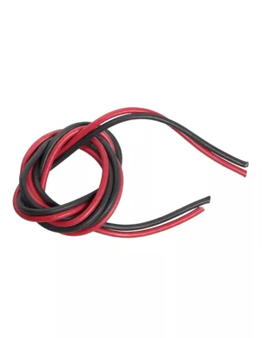 Silicone Wire Low Resistance 18AWG (2x50Cm Red-Black) Team Orion ORI40304 - RC Cables and Accessories