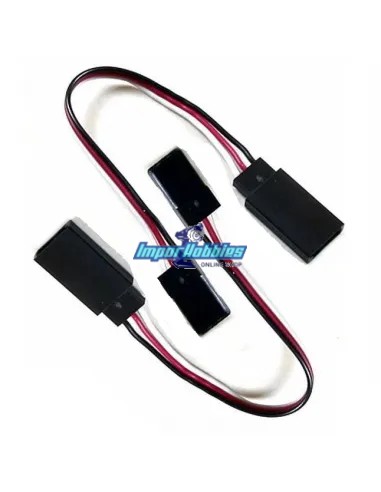 Cable Rallong Servo 10cm (2 U.) Fussion FS-02100 - Cables et Accessoires RC - ORI62522