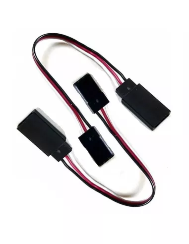 Servo Extension Wire 10cm (2 U.) Fussion FS-02100 - RC Cables and Accessories - ORI62522