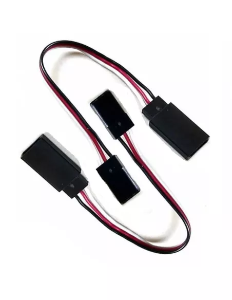 Servo Extension Wire 10cm (2 U.) Fussion FS-02100 - RC Cables and Accessories - ORI62522