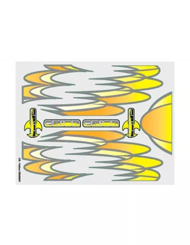Decal Sheet - CB Yellow 21x27cm Team Orion ORI59061 - Clearances - Outlet