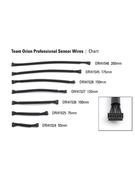 Professional Sensor Wire 50mm VST2 PRO Team Orion ORI41524 - Sensor Cables Electric Motor