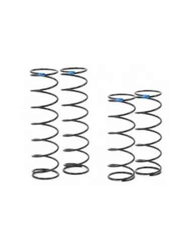 Long Pitch Shock Spring Set - Blue 1.5mm 2.0 (4 Uds.) Sworkz BK1 EVO II SW-210029A - SWorkz S350 BK1/BE1/BX1